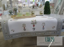 BIEŻNIK SERWETA FLOWERS 85X85 PROWANSJA SHABBY CHIC VINTAGE LOFT