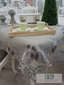 BIEŻNIK SERWETA MERLIN 85X85 PROWANSJA SHABBY CHIC VINTAGE LOFT