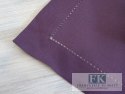 BIEŻNIK SERWETKA SECRET 80X80 FIOLETOWY PROWANSJA SHABBY CHIC VINTAGE LOFT
