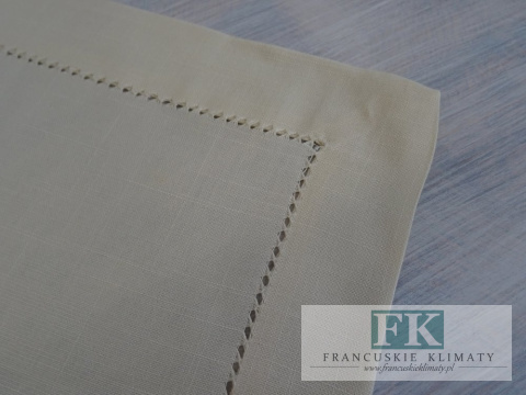 BIEŻNIK SERWETKA SECRET 80X80 BEŻOWY PROWANSJA SHABBY CHIC VINTAGE LOFT