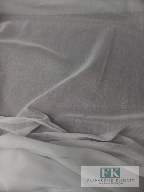 KUPON 178 x 300 cm MATERIAŁ TKANINA BATYST PASY HAFTOWANE , WYS 300 CM , BIEL