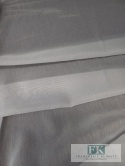 KUPON 178 x 300 cm MATERIAŁ TKANINA BATYST PASY HAFTOWANE , WYS 300 CM , BIEL