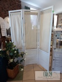 PARAWAN LNIANE WSTAWKI DREWNIANY WYS 170 CM SHABBY PROWANSJA FRANC