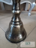METALOWY ŚWIECZNIK STYLIZOWANY 68 cm