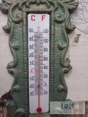 ŻELIWNY TERMOMETR 25 CM