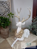 FIGURA JELEŃ LEŻĄCY 53 CM