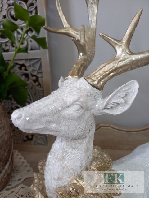 FIGURA JELEŃ LEŻĄCY 53 CM