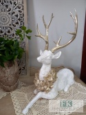 FIGURA JELEŃ LEŻĄCY 53 CM