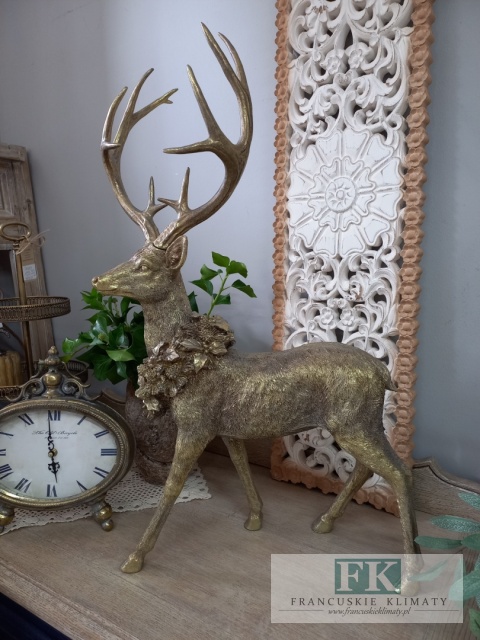 JELEŃ JELONEK STOJĄCY 72 CM figura RENIFER