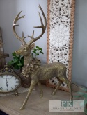 JELEŃ JELONEK STOJĄCY 72 CM figura RENIFER