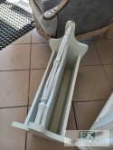 GAZETNIK,STOJAK DREWNIANY 42 CM