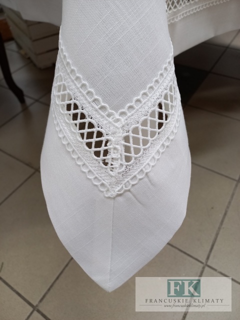 OBRUS 140x300 HAFT MEREŻKA , PROWANSJA
