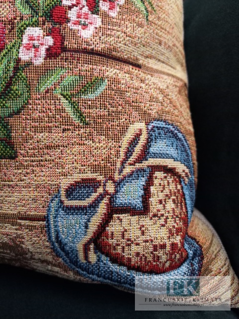 POSZEWKA DEKORACYJNA GOBELIN 45/45 CM SERCE