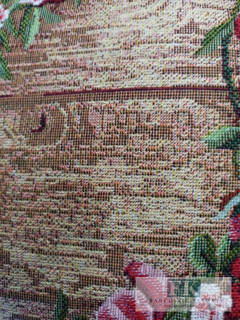 POSZEWKA DEKORACYJNA GOBELIN 45/45 CM SERCE