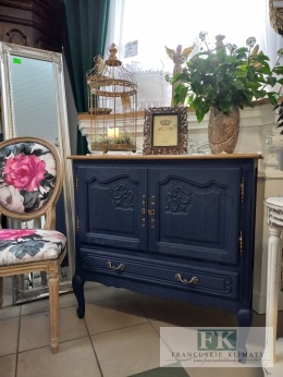 FRANCUSKA KOMODA DĄB granat KOBALT