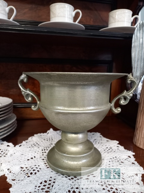 METALOWY WAZON DONICA OSŁONKA 27,5 CM