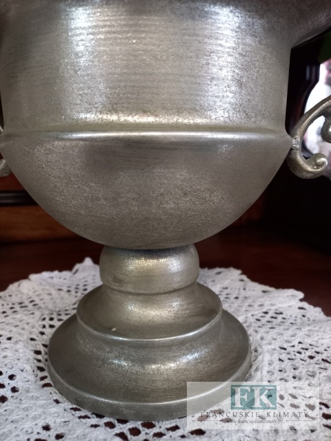 METALOWY WAZON DONICA OSŁONKA 27,5 CM