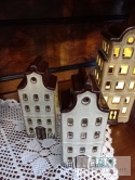 DOMEK  NA T-LIGHT "KAMIENICZKA"  20 cm