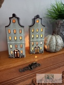 DOMEK  NA T-LIGHT "KAMIENICZKA"  20 cm