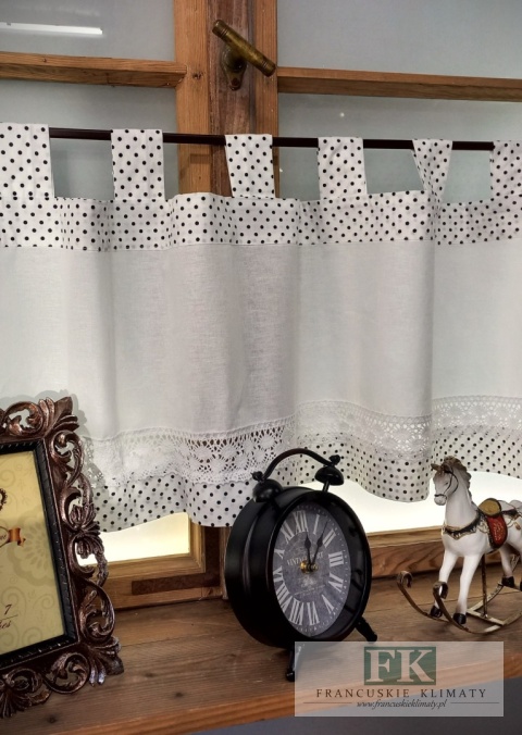 NA METRY ! WYS. 60 CM ZAZDROSTKA ZAZDROSKA BAWEŁNA 100% KROPKI