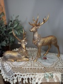 FIGURA RENIFER LEŻĄCY 30 CM