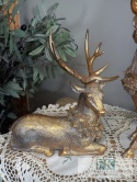 FIGURA RENIFER LEŻĄCY 30 CM