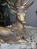 FIGURA RENIFER LEŻĄCY 30 CM
