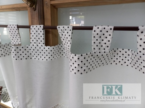 NA METRY ! WYS. 60 CM ZAZDROSTKA ZAZDROSKA BAWEŁNA 100% KROPKI