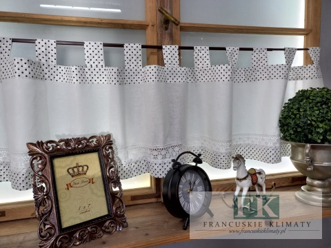 NA METRY ! WYS. 40 CM ZAZDROSTKA ZAZDROSKA BAWEŁNA 100% KROPKI