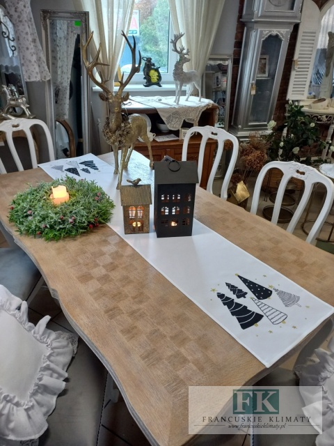 BIEŻNIK DEKORACYJNY CHOINKI 35/175