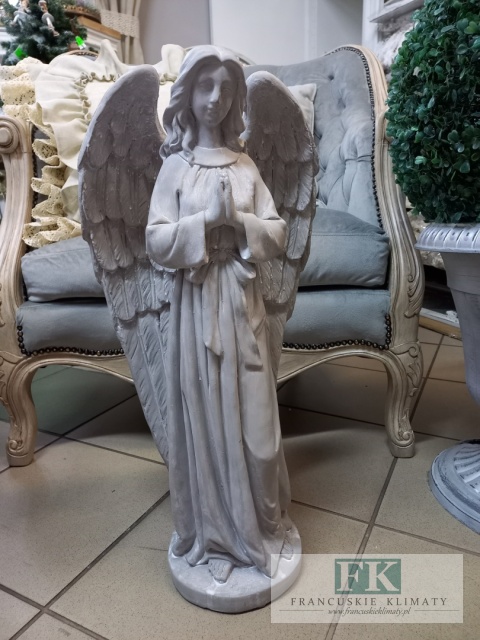 FIGURA ANIOŁ 60 CM ceramiczno-betonowa
