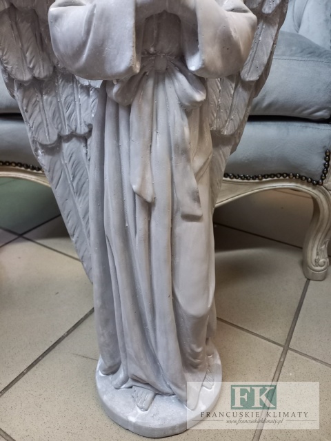 FIGURA ANIOŁ 60 CM ceramiczno-betonowa