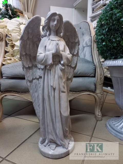 FIGURA ANIOŁ 60 CM ceramiczno-betonowa