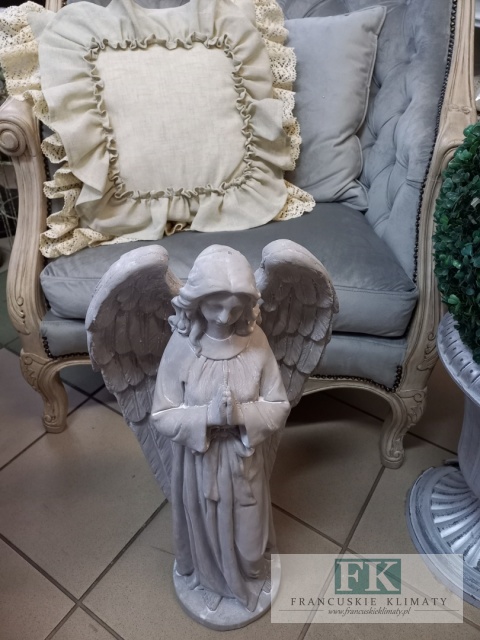 FIGURA ANIOŁ 60 CM ceramiczno-betonowa
