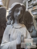FIGURA ANIOŁ 60 CM ceramiczno-betonowa