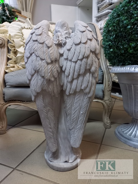 FIGURA ANIOŁ 60 CM ceramiczno-betonowa