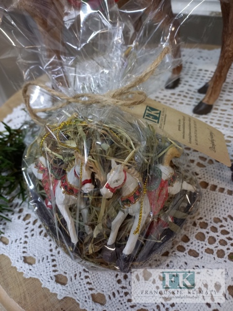 KOMPLET 2 SZTUKI - ZAWIESZKA KONIK NA BIEGUNACH