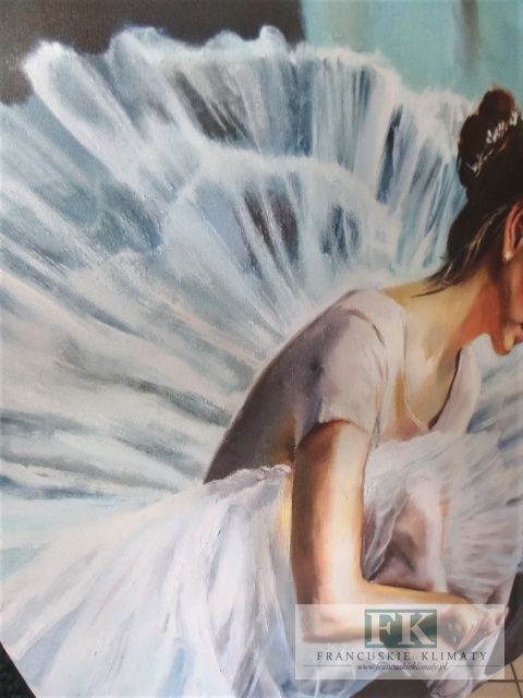 OBRAZ NA PŁÓTNIE 80/100 BALETNICA