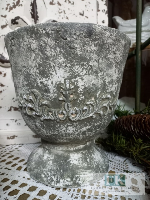 ! OSŁONKA DONICA wazon NA NÓŻCE 21,5 CM