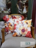 POSZEWKA 40 x 40 cm kwiaty prowansja , shabby chic,