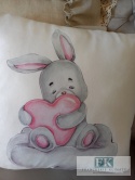 POSZEWKI POSZEWKA VELVET 40/40 królik zajac NOWOŚĆ