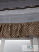 ROLETKA, EKRAN , PANEL SWEET FALBANKA PROWANSJA , SABBY, VINTAGE, SZER 80 CM WYS 140 BATYST BAWEŁNA