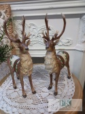 FIGURA JELEŃ RENIFER STOJĄCY 35 cm