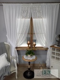 FIRANA NATURA SZYDEŁKO BIAŁA 420 /210 prowansja ,retro