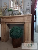 DREWNIANY PORTAL KOMINKOWY SZER. 130 cm NATURALNE DREWNO