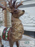 FIGURA JELEŃ RENIFER STOJĄCY 35 cm