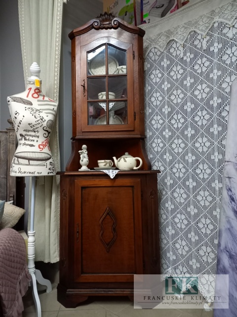 FRANCUSKA WITRYNA kredens NAROŻNY 210 CM