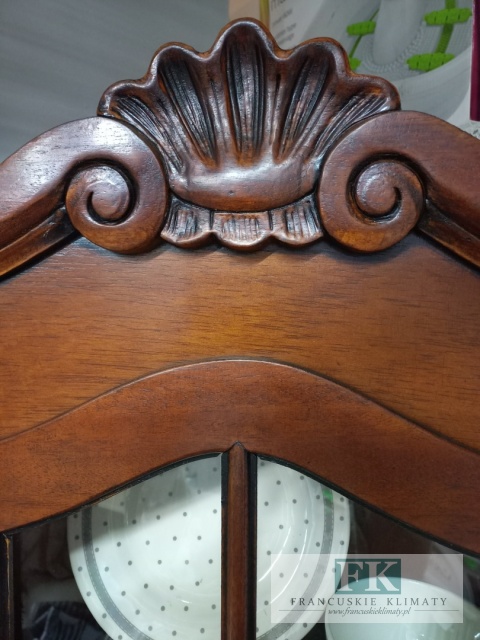 FRANCUSKA WITRYNA kredens NAROŻNY 210 CM