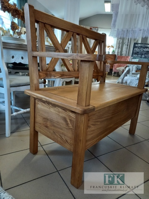 lite drewno ŁAWKA SIEDZISKO SKRZYNIE RUSTIC PROWANSJA