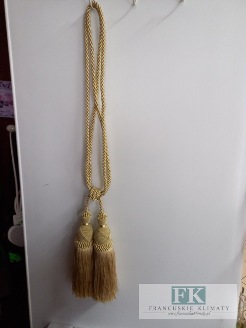 CHWOST SZNUR podpięcie do firan, zasłon PROWANSJA